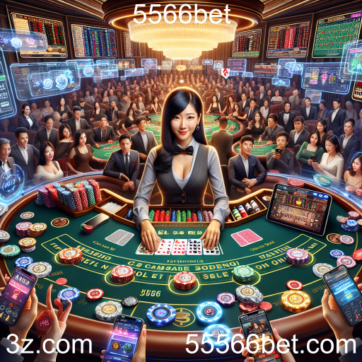 Experiência Imersiva da Categoria 'Ao Vivo' no 5566bet